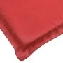 Rotes Liegekissen (75+105)x50x4 cm von vidaXL, Kissen für Stühle und Sofas - Ref: Foro24-314179, Preis: 27,18 €, Rabatt: %