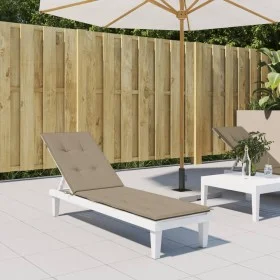 Taupegraues Liegekissen (75+105)x50x4 cm von vidaXL, Kissen für Stühle und Sofas - Ref: Foro24-314181, Preis: 36,61 €, Rabatt: %