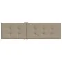 Taupe gray lounger cushion (75+105)x50x4 cm by vidaXL, Cushions for chairs and sofas - Ref: Foro24-314181, Price: 36,61 €, Di...