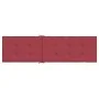 Red red lounger cushion (75+105)x50x4 cm by vidaXL, Cushions for chairs and sofas - Ref: Foro24-314182, Price: 26,89 €, Disco...