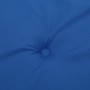Cojín para tumbona azul real (75+105)x50x4 cm