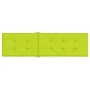 Cojín para tumbona verde brillante (75+105)x50x4 cm by vidaXL, Cushions for chairs and sofas - Ref: Foro24-314184, Price: 29,...