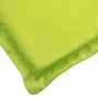 Helle grüne Liegenauflage (75+105)x50x4 cm von vidaXL, Kissen für Stühle und Sofas - Ref: Foro24-314184, Preis: 35,54 €, Raba...