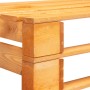 Garden pallet bench honey brown wood by vidaXL, garden benches - Ref: Foro24-45765, Price: 80,73 €, Discount: %