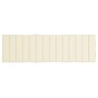 Cojín de tumbona de tela Oxford crema 200x50x3 cm by vidaXL, Cushions for chairs and sofas - Ref: Foro24-314190, Price: 34,00...