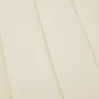 Liegestuhl-Kissen aus cremefarbenem Oxford-Stoff, 200x50x3 cm. von vidaXL, Kissen für Stühle und Sofas - Ref: Foro24-314190, ...