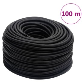 Manguera de aire híbrida caucho y PVC negro 15 mm 100 m