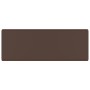 Matte dark brown ceramic square overflow sink 41x41 cm by vidaXL, Sinks - Ref: Foro24-146951, Price: 75,38 €, Discount: %