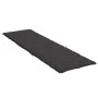 Black Oxford cloth sun lounger cushion 200x50x3 cm by vidaXL, Cushions for chairs and sofas - Ref: Foro24-314195, Price: 39,1...