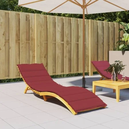 Red Oxford Cloth Lounger Cushion 200x50x3 cm by vidaXL, Cushions for chairs and sofas - Ref: Foro24-314197, Price: 41,03 €, D...