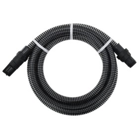 Manguera de succión con conectores de PVC PVC negro 26 mm 4 m