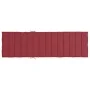 Red Oxford Cloth Lounger Cushion 200x50x3 cm by vidaXL, Cushions for chairs and sofas - Ref: Foro24-314197, Price: 41,03 €, D...