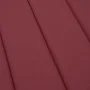 Cojín de tumbona de tela Oxford rojo tinto 200x50x3 cm de vidaXL, Cojines para sillas y sofás - Ref: Foro24-314197, Precio: 4...