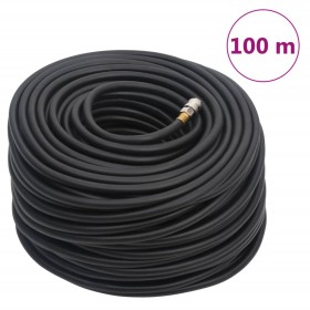 Manguera de aire híbrida caucho y PVC negro 15 mm 100 m