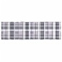 Sonnenliegekissen aus Oxford-Stoff in grau kariert 200x50x3 cm von vidaXL, Kissen für Stühle und Sofas - Ref: Foro24-314202, ...