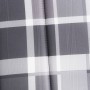 Sonnenliegekissen aus Oxford-Stoff in grau kariert 200x50x3 cm von vidaXL, Kissen für Stühle und Sofas - Ref: Foro24-314202, ...
