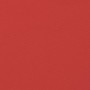 Cojín de tumbona de tela Oxford rojo 200x60x3 cm