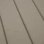 Taupegraues Sonnenliegenkissen aus Oxford-Stoff, 200 x 60 x 3 cm von vidaXL, Kissen für Stühle und Sofas - Ref: Foro24-314211...
