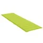 Cojín de tumbona de tela Oxford verde claro 200x60x3 cm by vidaXL, Cushions for chairs and sofas - Ref: Foro24-314214, Price:...