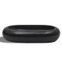 Oval Black Ceramic Washbasin by vidaXL, Sinks - Ref: Foro24-141920, Price: 60,26 €, Discount: %