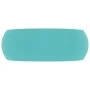 Luxury round matte light green ceramic washbasin 40x15 cm by vidaXL, Sinks - Ref: Foro24-147002, Price: 43,21 €, Discount: %