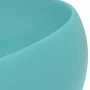 Luxury round matte light green ceramic washbasin 40x15 cm by vidaXL, Sinks - Ref: Foro24-147002, Price: 43,21 €, Discount: %