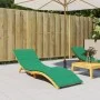 Grünes Sonnenliegenkissen aus Oxford-Stoff 200x70x3 cm von vidaXL, Kissen für Stühle und Sofas - Ref: Foro24-314223, Preis: 3...