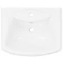 White ceramic freestanding washbasin 580x470x200 mm by vidaXL, Sinks - Ref: Foro24-143003, Price: 159,70 €, Discount: %