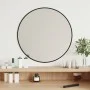 Round black wall mirror Ø 50 cm by vidaXL, Mirrors - Ref: Foro24-348186, Price: 33,19 €, Discount: %