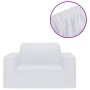 Funda elástica para sillón poliéster jersey blanca de vidaXL, Fundas - Ref: Foro24-332948, Precio: 22,65 €