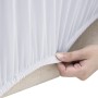 Elastischer Bezug für Sessel aus weißem Jersey-Polyester von vidaXL, Abdeckungen - Ref: Foro24-332948, Preis: 22,65 €, Rabatt: %