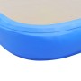 Esterilla inflable de gimnasia con bomba 300x100x10 cm PVC azul