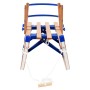 Zusammenklappbarer Schneeschlitten mit Holzrückenlehne 119 cm von vidaXL, Schlitten - Ref: Foro24-91458, Preis: 113,73 €, Rab...