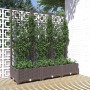 Pflanzgefäß mit braunem PP-Gitter 120x40x121,5 cm von vidaXL, Töpfe und Pflanzgefäße - Ref: Foro24-318262, Preis: 89,16 €, Ra...
