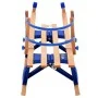 Folding snow sled with wooden backrest 119 cm by vidaXL, Sleighs - Ref: Foro24-91458, Price: 111,78 €, Discount: %