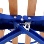 Zusammenklappbarer Schneeschlitten mit Holzrückenlehne 119 cm von vidaXL, Schlitten - Ref: Foro24-91458, Preis: 113,73 €, Rab...