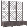 Pflanzgefäß mit braunem PP-Gitter 120x40x121,5 cm von vidaXL, Töpfe und Pflanzgefäße - Ref: Foro24-318262, Preis: 89,16 €, Ra...