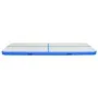 Inflatable gymnastics mat with pump blue PVC 800x100x15 cm by vidaXL, Pilates and yoga mats - Ref: Foro24-92674, Price: 334,0...