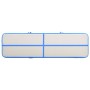 Aufblasbare Gymnastikmatte mit Pumpe, blaues PVC, 800 x 100 x 15 cm von vidaXL, Pilates und Yogamatten - Ref: Foro24-92674, P...