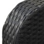 4-teiliges Gartenmöbel-Set und schwarze Kissen aus synthetischem Rattan von vidaXL, Gartensets - Ref: Foro24-42481, Preis: 45...