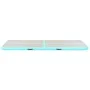 Aufblasbare Gymnastikmatte und Pumpe 300x100x10 cm PVC grün von vidaXL, Pilates und Yogamatten - Ref: Foro24-91914, Preis: 16...