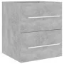 Furniture with gray concrete engineered wood sink by vidaXL, bathroom vanities - Ref: Foro24-3099036, Price: 119,55 €, Discou...