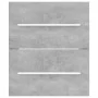 Furniture with gray concrete engineered wood sink by vidaXL, bathroom vanities - Ref: Foro24-3099036, Price: 119,55 €, Discou...