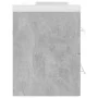 Furniture with gray concrete engineered wood sink by vidaXL, bathroom vanities - Ref: Foro24-3099036, Price: 119,55 €, Discou...