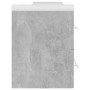 Möbel mit Waschbecken aus grauem Beton Holzwerkstoff von vidaXL, Badezimmerwaschtische - Ref: Foro24-3099036, Preis: 121,01 €...