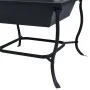 Kohlenbecken aus schwarzem Stahl, 42 x 42 x 45 cm von vidaXL, Kamine - Ref: Foro24-46647, Preis: 44,48 €, Rabatt: %
