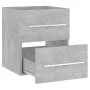 Furniture with gray concrete engineered wood sink by vidaXL, bathroom vanities - Ref: Foro24-3099036, Price: 119,55 €, Discou...