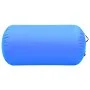 Rollo inflable de gimnasia con bomba PVC azul 120x90 cm de vidaXL, Yoga y pilates - Ref: Foro24-92720, Precio: 87,17 €, Descu...