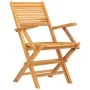 Klappbare Gartenstühle 2 Stück aus massivem Teakholz 55x62x90 cm von vidaXL, Gartenstühle - Ref: Foro24-362762, Preis: 148,70...
