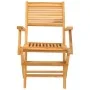 Klappbare Gartenstühle 2 Stück aus massivem Teakholz 55x62x90 cm von vidaXL, Gartenstühle - Ref: Foro24-362762, Preis: 148,70...